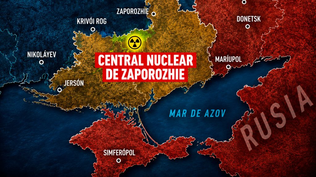 Rusia afirma que mantiene informado al OIEA de ataques ucranianos en Zaporozhie para evitar accidente nuclear