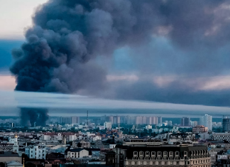 Rusia lanza poderosa ofensiva aérea contra objetivos militares de Ucrania Moscú afirma que golpeó exclusivamente objetivos militares y reporta avances en Konstantínovka, en Donetsk