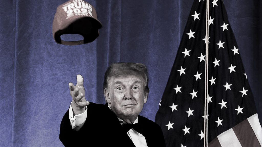 Presidente estadounidense reaparece con una gorra "2028" y reaviva la polémica