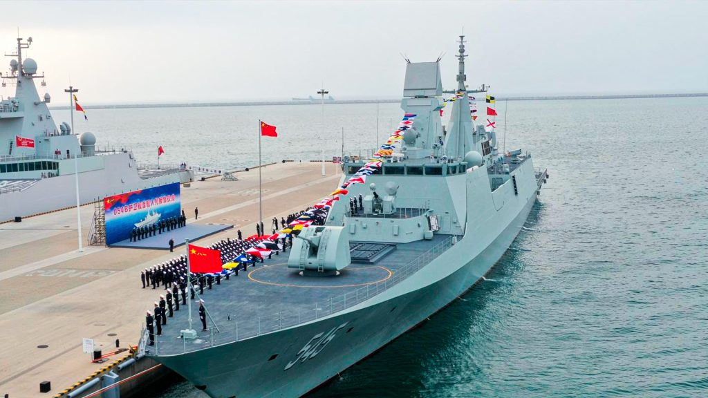 China acelera modernización de su flota naval frente a ventaja estadounidense