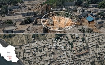 Estados Unidos lanzó una bomba de 2.000 libras contra una vivienda en Irán La investigación no encontró objetivos militares cerca de la vivienda atacada
