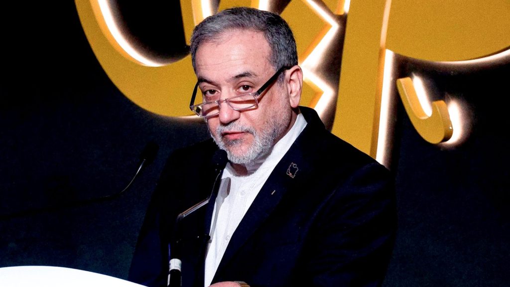 Ministro de Asuntos Exteriores de Irán, Abás Aragchí/ Archivo