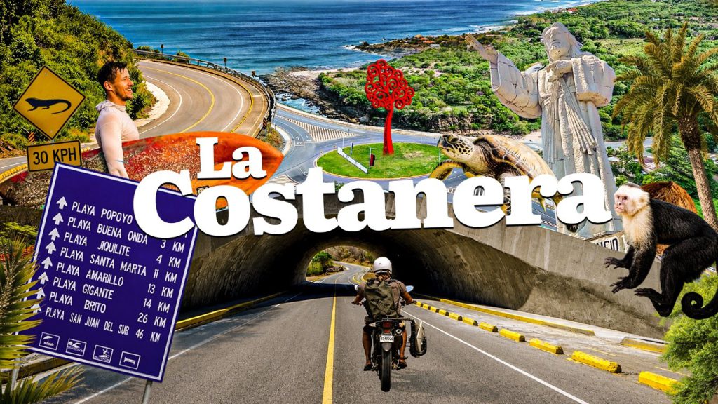 La Carretera Costanera de Nicaragua conecta 62 playas