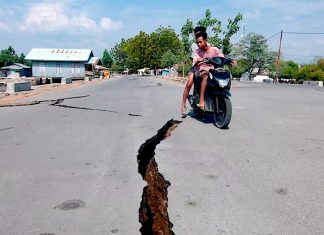 Indonesia enfrenta secuelas por terremoto de 7,7 Aumenta a 65 muertes las víctimas del Terremoto en Indonesia