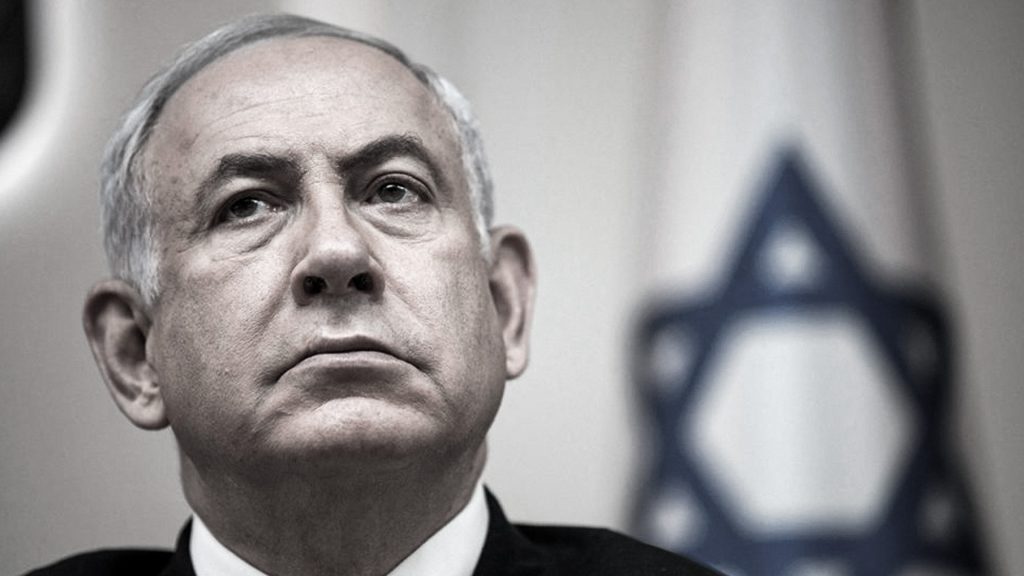 Benjamín Netanyahu durante un consejo de ministros de Israel en septiembre de 2017.