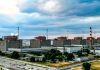 Ataque con dron ucraniano deja dos heridos en central nuclear de Zaporozhie Vista de la central nuclear de Zaporozhie, Ucrania, con sus seis reactores.