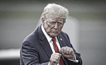 Tensión entre Estados Unidos y Canadá: ¡Ahora por territorio! Donald Trump durante un acto público en medio de las tensiones entre Estados Unidos y Canadá.