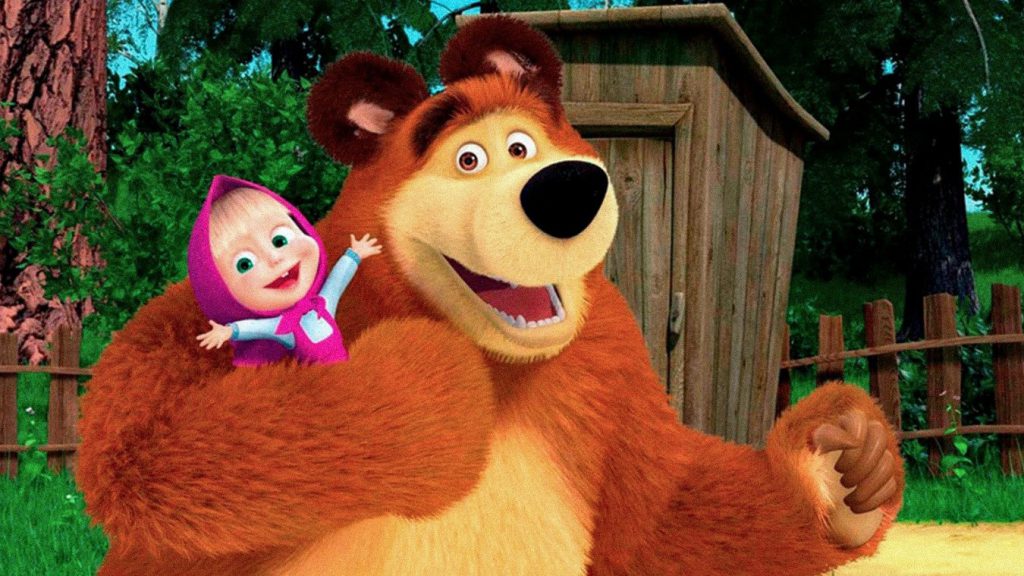Masha y el Oso serie animada rusa en medio de controversia en Ucrania