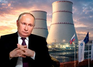 Vladímir Putin revela cómo Rusia llegó a ser líder mundial en energía nuclear Presidente de Rusia frente a una instalación de energía nuclear de Rosatom