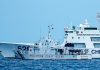 China acusa a Estados Unidos de respaldar provocaciones de Filipinas en el mar Meridional Buques de la Guardia Costera de China y Filipinas navegan próximos en el mar de la China Meridional, escenario de recurrentes disputas marítimas entre Beijing y Manila.