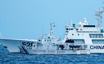 China acusa a Estados Unidos de respaldar provocaciones de Filipinas en el mar Meridional Buques de la Guardia Costera de China y Filipinas navegan próximos en el mar de la China Meridional, escenario de recurrentes disputas marítimas entre Beijing y Manila.