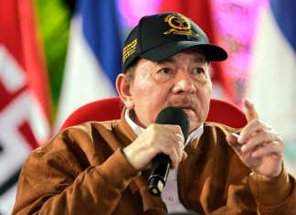 Daniel Ortega: EEUU agrede pueblos y provoca crisis mundiales Copresidente de Nicaragua, Daniel Ortega, en el 47 aniversario del Ejército