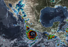 Huracán Polo alcanza la máxima categoría Imagen satelital del huracán polo