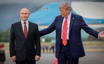 Vladímir Putin y Donald Trump podrían reunirse en China Vladímir Putin y Donald Trump, durante la cumbre celebrada en Anchorage, Alaska, el 15 de agosto de 2025.