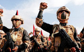 Irán rechaza acusaciones contra Yemen por supuesto ataque a La Meca Combatientes de las fuerzas yemeníes participan en una movilización armada, en medio de las tensiones regionales y los enfrentamientos vinculados al conflicto con Arabia Saudita.
