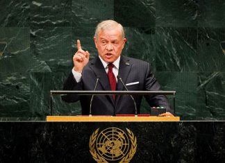 Jordania en ONU: Israel quiere borrar a Palestina del mapa Abdullah II interviene ante la Asamblea General de la ONU durante el debate general de 2026