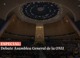 Especial: 81ª Asamblea General de la ONU pone los conflictos mundiales en el centro del debate Salón de la Asamblea General de la ONU durante el debate de 2026