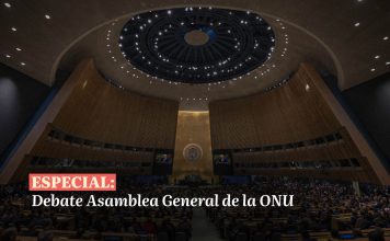 Especial: 81ª Asamblea General de la ONU pone los conflictos mundiales en el centro del debate Salón de la Asamblea General de la ONU durante el debate de 2026