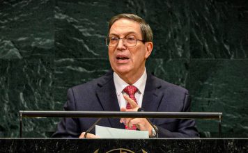 Cuba lanza un contundente discurso contra Estados Unidos en la ONU Canciller de Cuba, Bruno Rodríguez, durante su discurso en la Asamblea General de la ONU. Septiembre, 2026