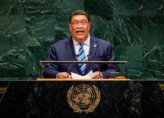 Nicaragua lleva a la ONU un mensaje de paz Co-canciller de Nicaragua, Valdrack Jaentschke, durante su intervención en la 81° Asamblea General de la ONU