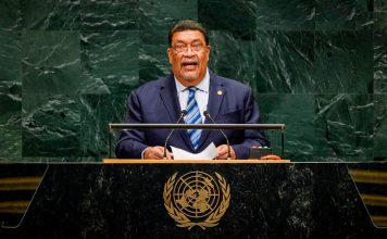 Nicaragua lleva a la ONU un mensaje de paz Co-canciller de Nicaragua, Valdrack Jaentschke, durante su intervención en la 81° Asamblea General de la ONU