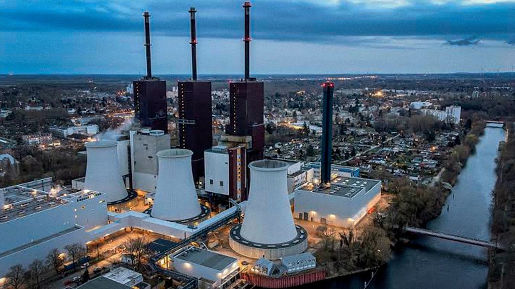 Central energética en Europa durante la crisis energética de 2026