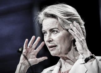 Europa se queda sin gas para el invierno Ursula von der Leyen gesticula durante una intervención pública sobre la situación europea.