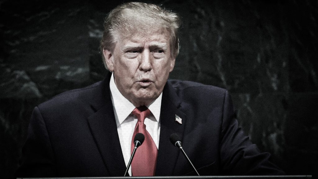 Donald Trump durante su discurso ante la Asamblea General de la ONU en 2026