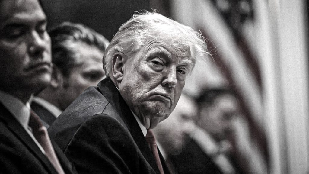 Donald Trump durante una reunión de gabinete en la Casa Blanca