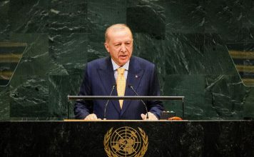 Erdogan en ONU: Gaza se ha convertido en el cementerio más grande de niños Recep Tayyip Erdoğan durante su discurso sobre Gaza ante la Asamblea General de la ONU