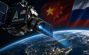 Estados Unidos confirma armas en el espacio, Rusia y China responden Imagen referencial creada con Inteligencia Artificial