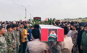 Irán exige ante ONU condenar ataque estadounidense contra boda en Kuhestak Funeral de víctimas del ataque estadounidense contra una boda en Kuhestak, Irán.