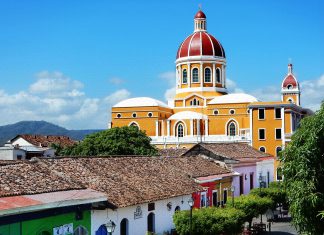 Lonely Planet coloca a una ciudad de Nicaragua dentro de los mejores destinos mundiales Vista aérea de la Catedral de Granada, uno de los referentes de la arquitectura colonial
