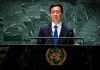 China lleva a la ONU su respaldo a Cuba y Palestina El vicepresidente de China, Han Zheng, durante su intervención ante la 81.ª Asamblea General de la ONU, en Nueva York
