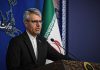 Irán advierte a Seúl sobre respaldo a agresiones militares de Estados Unidos Portavoz de Irán durante una declaración sobre la participación militar de Corea del Sur.