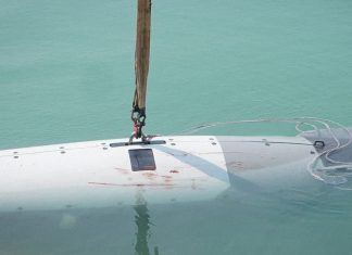 Captura de submarino autónomo pone tecnología estadounidense al alcance de Irán Dron submarino estadounidense Dive-LD mostrado tras su captura por Irán.
