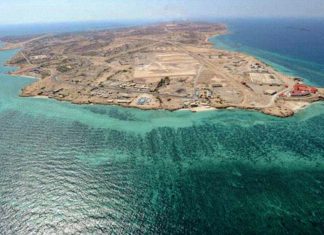 Irán reafirma soberanía sobre tres islas y rechaza reclamos de Emiratos Vista aérea de las islas iraníes en el Golfo Pérsico.