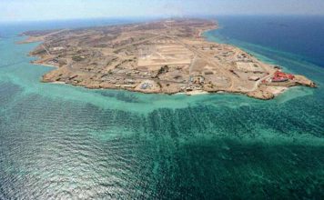 Irán reafirma soberanía sobre tres islas y rechaza reclamos de Emiratos Vista aérea de las islas iraníes en el Golfo Pérsico.