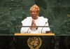 Ghana ante la ONU: La esclavitud enriqueció al mundo y empobreció a África John Dramani Mahama durante su discurso ante la Asamblea General de la ONU en Nueva York.