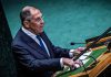 Rusia a Europa: ¿La Segunda Guerra Mundial no les enseñó nada? Serguéi Lavrov, Ministro de Exteriores de Rusia/ ONU Archivo
