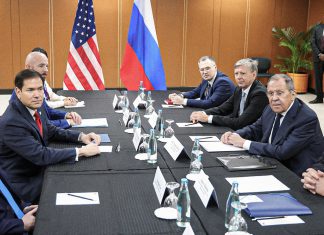Rusia y Estados Unidos reabren contactos de alto nivel en Nueva York Serguéi Lavrov y Marco Rubio durante una reunión diplomática entre Rusia y Estados Unidos