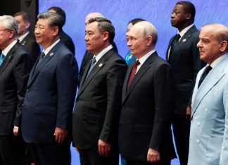 Rusia afianza su peso en el escenario global Líderes internacionales durante la cumbre de la Organización de Cooperación de Shanghái OCS 2026.