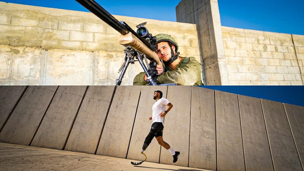 Militar israelí con prótesis protagoniza una imagen de campaña publicitaria de Adidas.