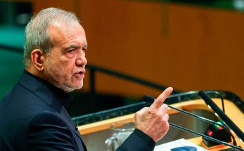 Pezeshkian a EEUU: ¿Quieren negociar con Irán? Primero recuperen la confianza Presidente de Irán, Masoud Pezeshkian, ante la Asamblea General de la ONU/ 2026