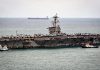 Un gigante viejo y oxidado: Así luce el USS Abraham Lincoln tras huir de Medio Oriente Portaaviones USS Abraham Lincoln de Estados Unidos llega a Tailandia con el casco oxidado.