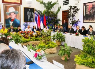 Nicaragua presenta avances de reforma constitucional al cuerpo diplomático Proceso de consulta a las reformas constitucionales de Nicaragua dirigida al cuerpo diplomático acreditado en el país, septiembre 2026