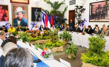 Nicaragua presenta avances de reforma constitucional al cuerpo diplomático Proceso de consulta a las reformas constitucionales de Nicaragua dirigida al cuerpo diplomático acreditado en el país, septiembre 2026