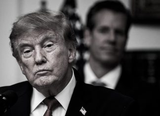 Irán advierte meses oscuros para la economía estadounidense Presidente de Estados Unidos durante una intervención pública.