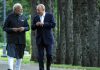 Vladímir Putin y Narendra Modi fortalecerán la cooperación entre Rusia e India Vladímir Putin y Narendra Modi conversan durante un encuentro entre Rusia e India.