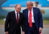 Trump califica de “estupenda” conversación con Putin y anticipa posible encuentro Vladímir Putin y Donald Trump durante un encuentro entre Rusia y Estados Unidos.